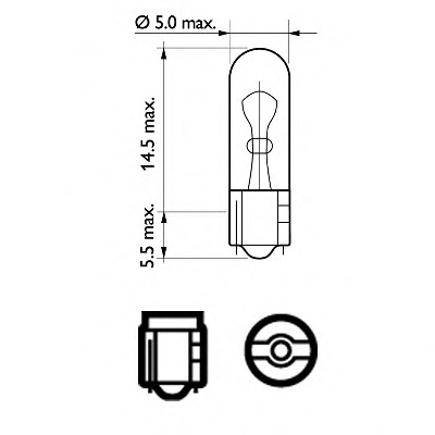 Bec lumini bord bec incandescent pentru volvo c70