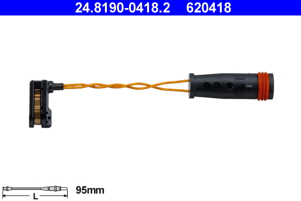 senzor de avertizare,uzura placute de frana 24.8190-0418.2 ATE