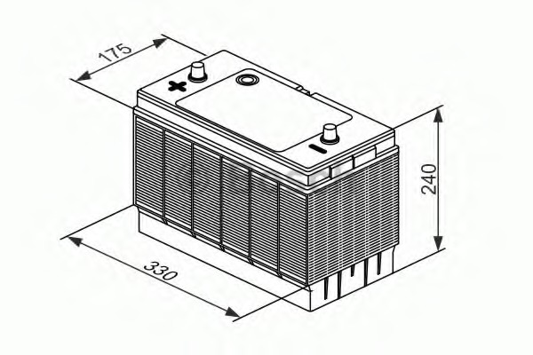 Baterie de alimentare 0 092 L40 330 BOSCH