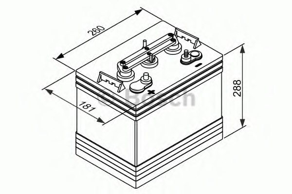 Baterie de alimentare 0 092 L50 G40 BOSCH