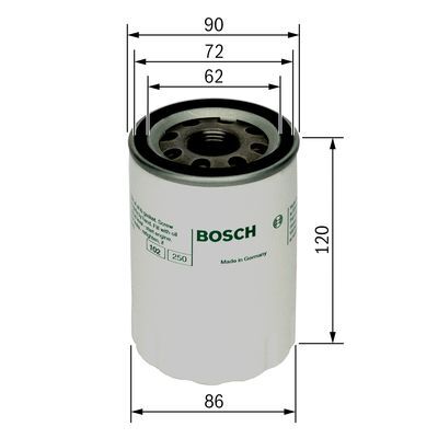 Filtru ulei 0 451 103 290 BOSCH