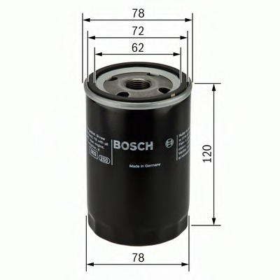 Filtru ulei 0 451 103 369 BOSCH