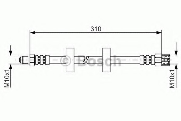 Furtun frana 1 987 476 217 BOSCH