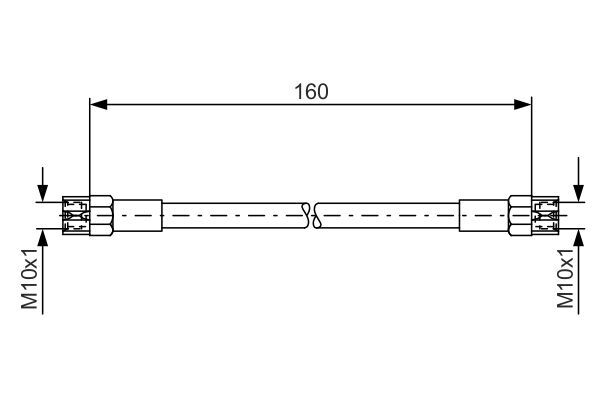 Furtun frana 1 987 476 220 BOSCH