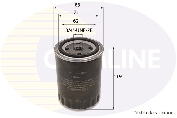 Filtru ulei EOF066 COMLINE