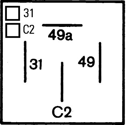 Modul semnalizare 4DM 003 360-021 HELLA