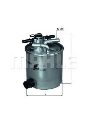 filtru combustibil KL 404/16 KNECHT