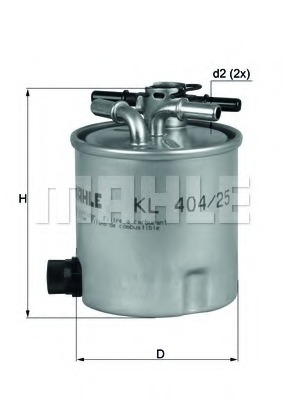 filtru combustibil KL 404/25 KNECHT
