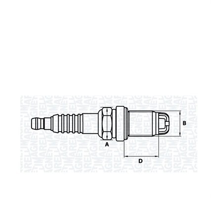 Bujie aprindere 062000783304 MAGNETI MARELLI