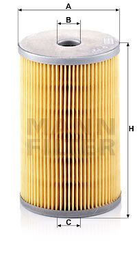 filtru combustibil P 725 x MANN-FILTER