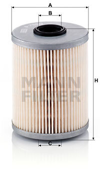 filtru combustibil P 733/1 x MANN-FILTER
