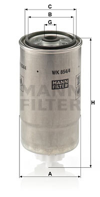 filtru combustibil WK 854/4 MANN-FILTER