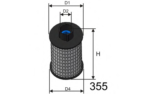 filtru combustibil F116 MISFAT