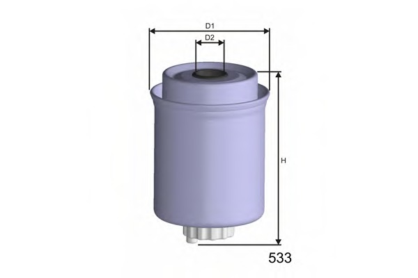 filtru combustibil M627 MISFAT