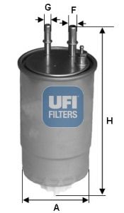 filtru combustibil 24.ONE.0B UFI