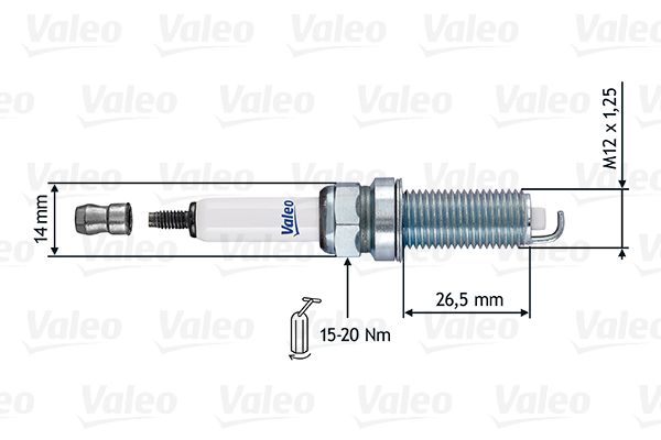 Bujie aprindere 246863 VALEO