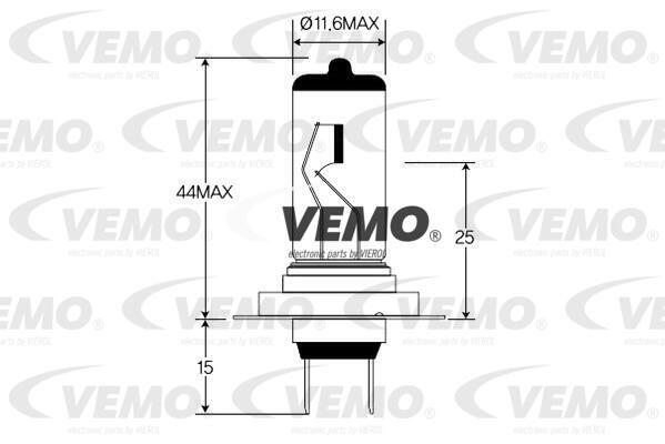 Bec, far faza lunga / Bec, far principal V99-84-0002 VEMO