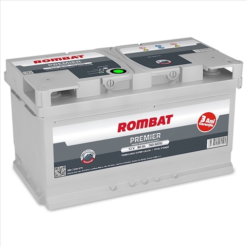 baterie de pornire 58023A0076ROM ROMBAT