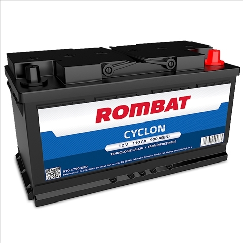 baterie de pornire 6104750090ROM ROMBAT