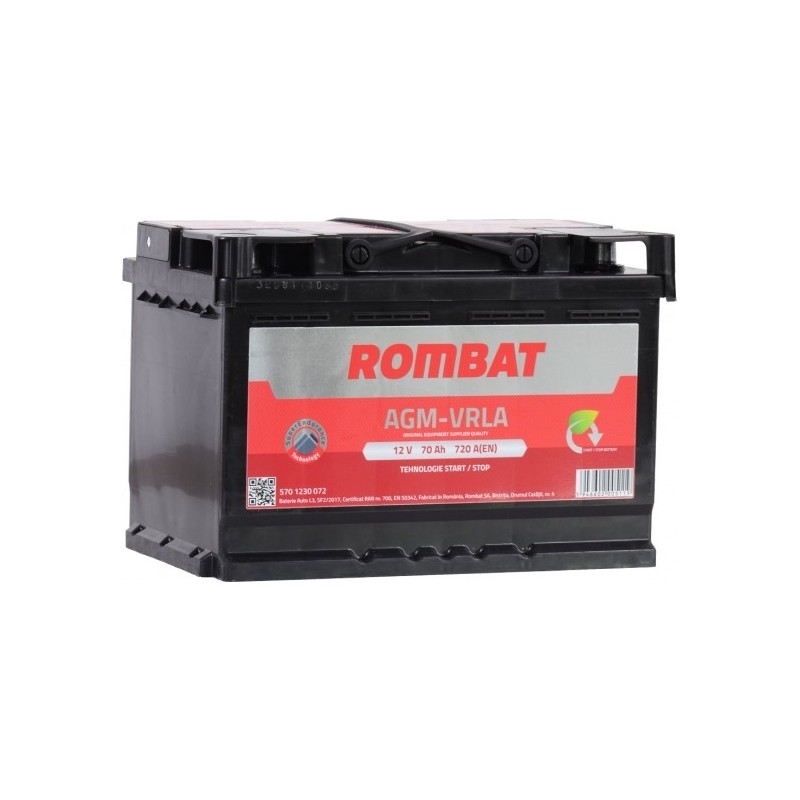 baterie de pornire 5701230072ROM ROMBAT