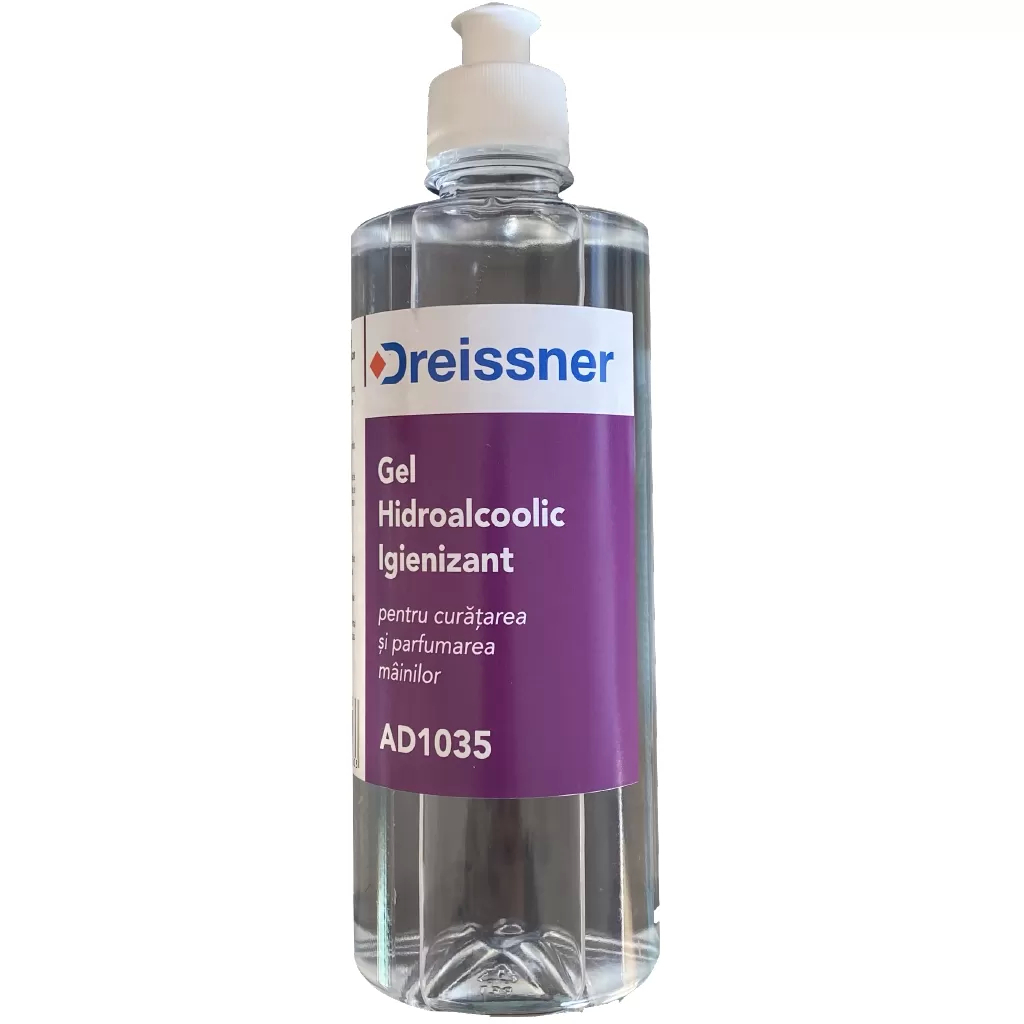 gel hidroalcoolic igienizant - aloe vera+vitamina e AD1035 DREISSNER