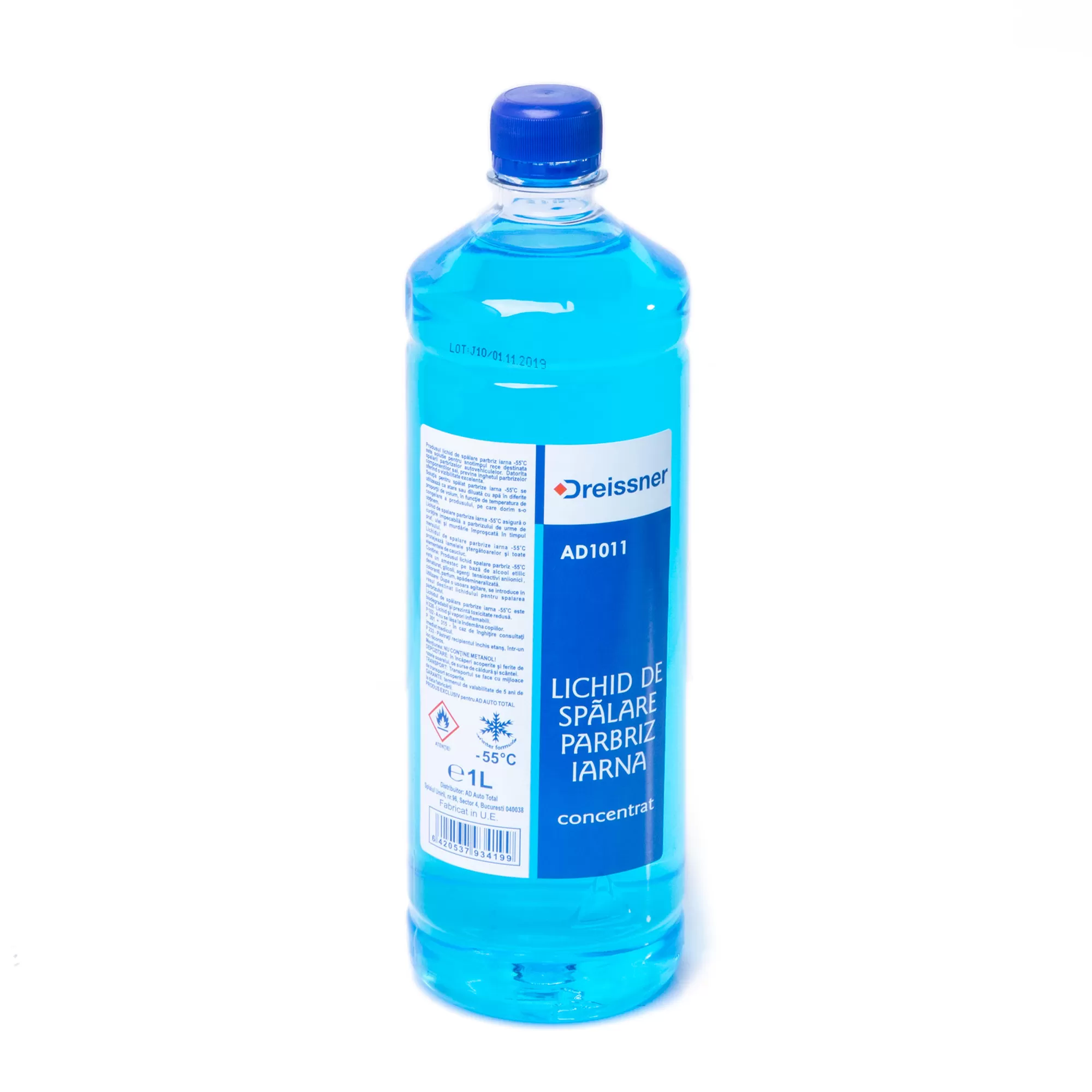 lichid parbriz iarna concentrat (1l) -65 c - ad-fd-lsnbb AD1011 AD PRODUCTS
